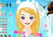 Blonde Smiling Girl Game