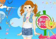 Bus Stop Dress Up Game