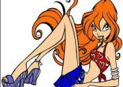 Paint Winx Club Game