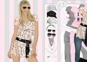 Paris Hilton Dress Up Game