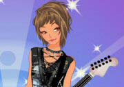 Rock Girl Dress Up Game