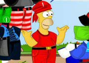 Simpson Dress Up Game