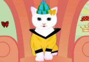 White Kitty Dressup