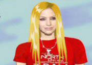 Avril Lavigne Dress Up Game