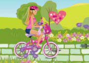 Barbie Bike Game