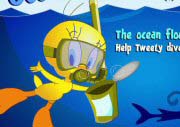 Tweety Ocean Cleaning Game